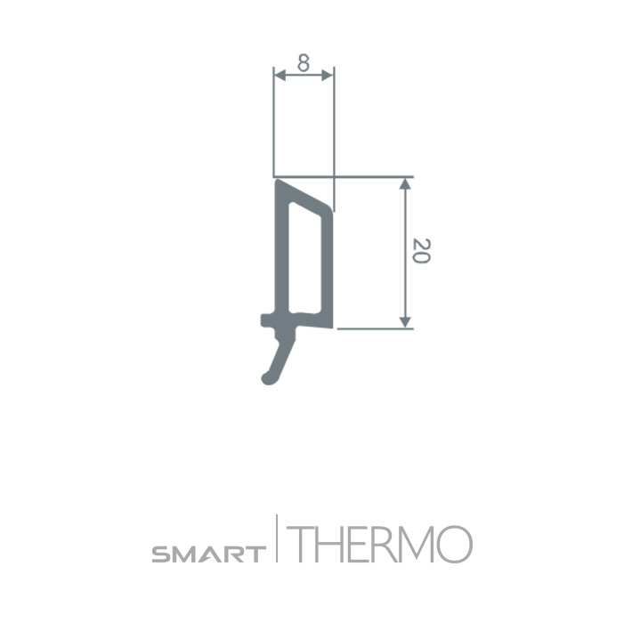 Смарт профиль пвх