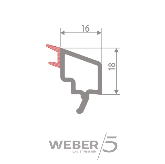 Штапик стандартный 16 мм в Семее