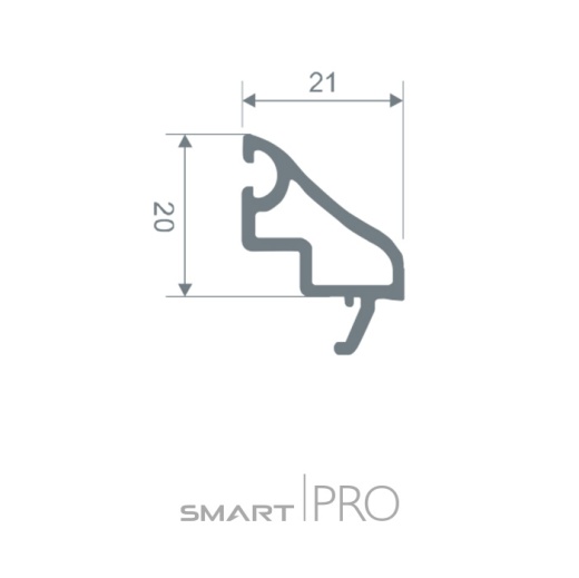 Штапик универсальный 20 мм в Семее